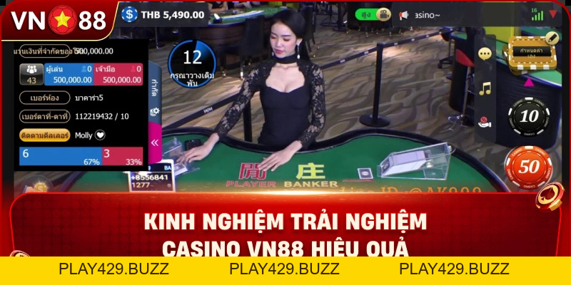 Casino VN88 Tạo Nên Không Gian Giải Trí Live Chân Thực - PLAY429.BUZZ