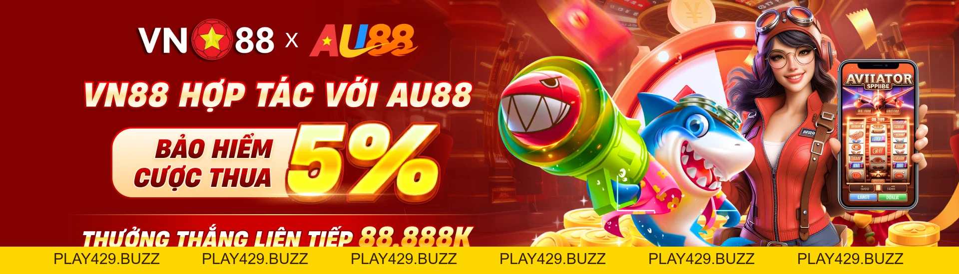 VN88 | VN88.COM ✔️ Link Chính Thức Không Chặn +88K - PLAY429.BUZZ